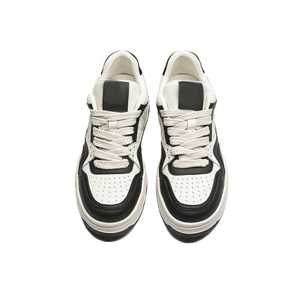 Versatile trendy casual shoes, low-cut sneakers, thick soles for couples