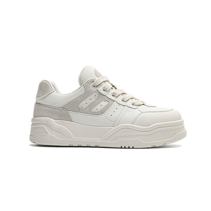 Versatile simple non-slip low-cut white shoes for couples, same style for men and women